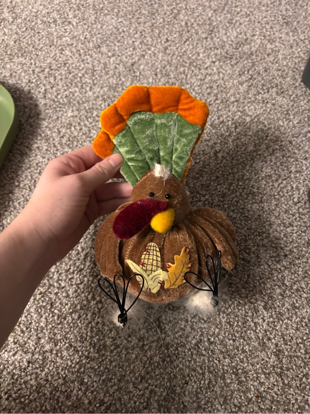 Thanksgiving turkey decoration